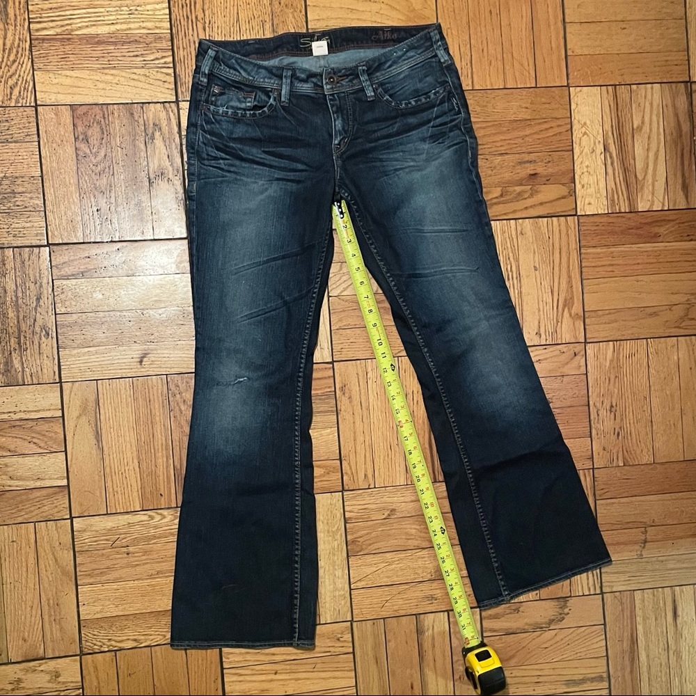 Silver Aiko Bootbut Jeans